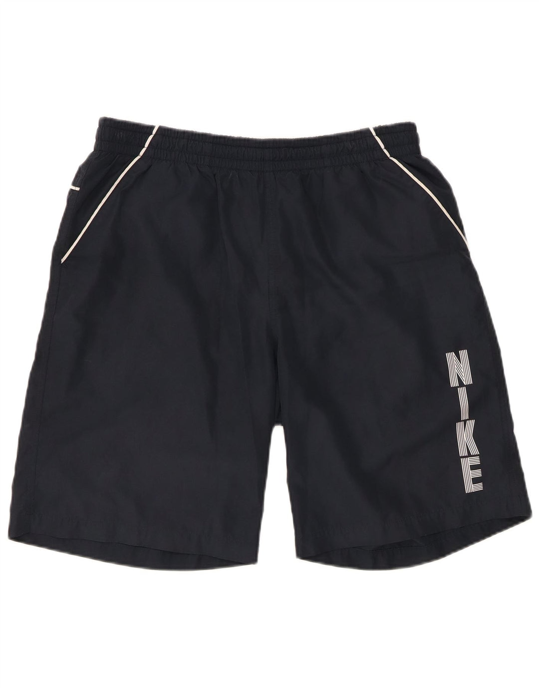 Pantaloni scurți sport grafic NIKE pentru bărbați, mari, albastru, poliester