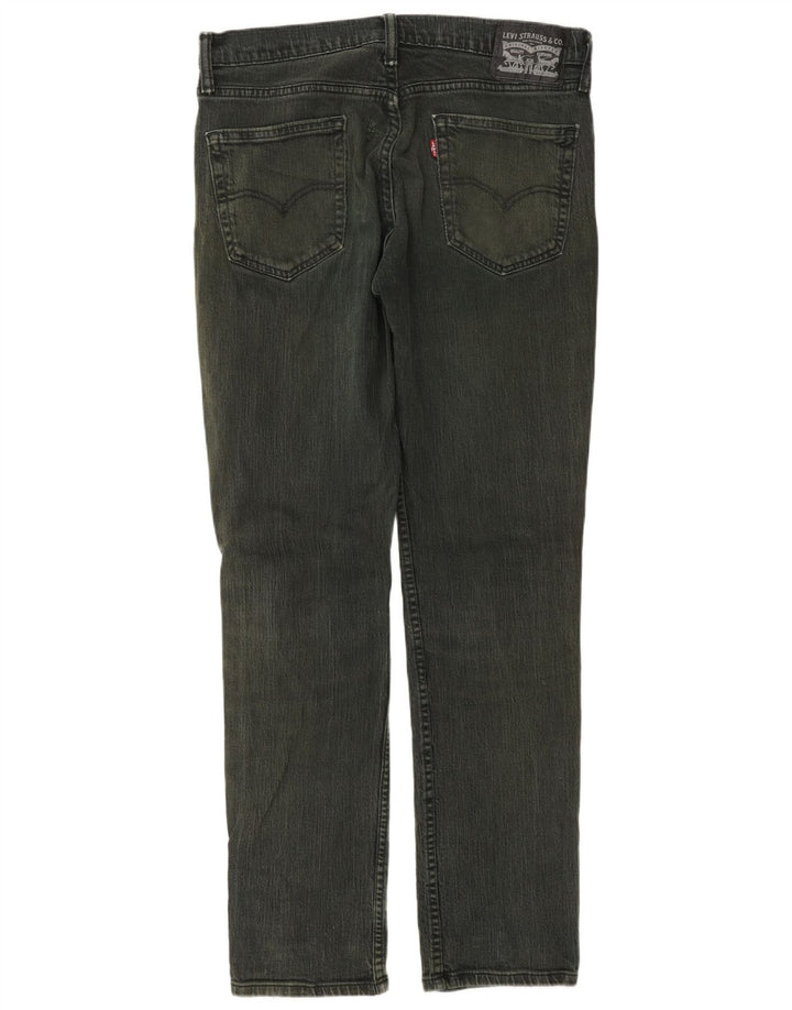 Blugi slim pentru bărbați Levi's W33 L32 bumbac verde