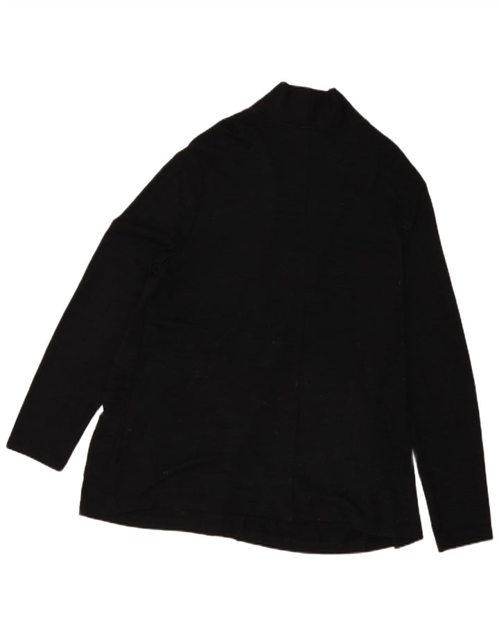 Pulover cardigan deschis supradimensionat pentru femei Gap UK 18 XL Poliester negru