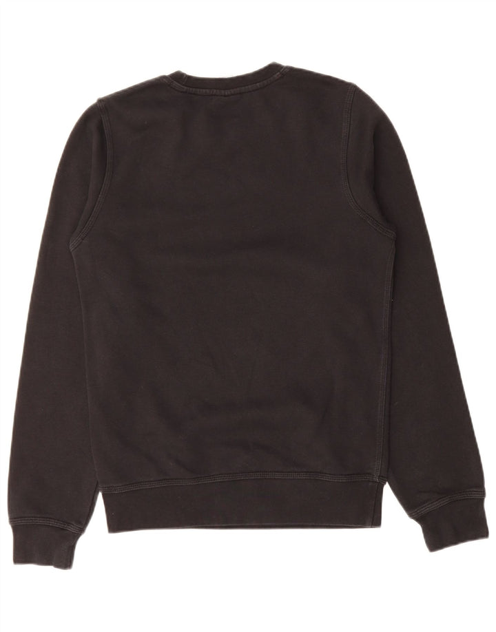 NIKE Mens Sweatshirt Jumper XS Black Cotton