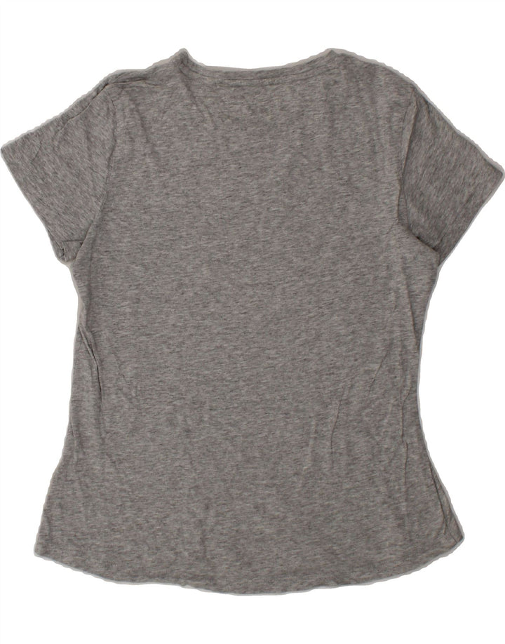 PUMA Womens Graphic T-Shirt Top UK 14 Medium Grey Vintage Puma and Second-Hand Puma from Messina Hembry 