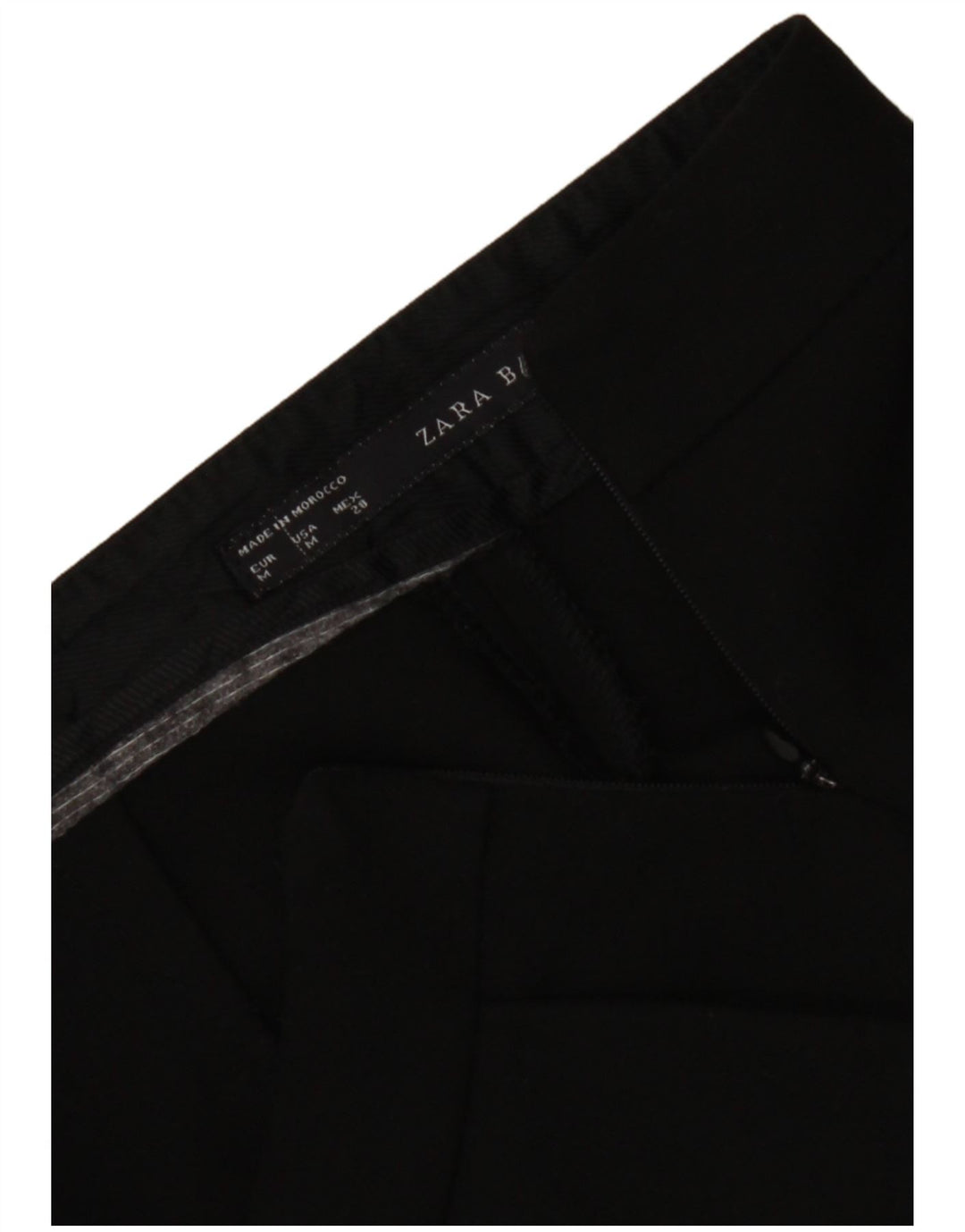 Pantaloni caldi pentru femei Zara Medium W28 Black
