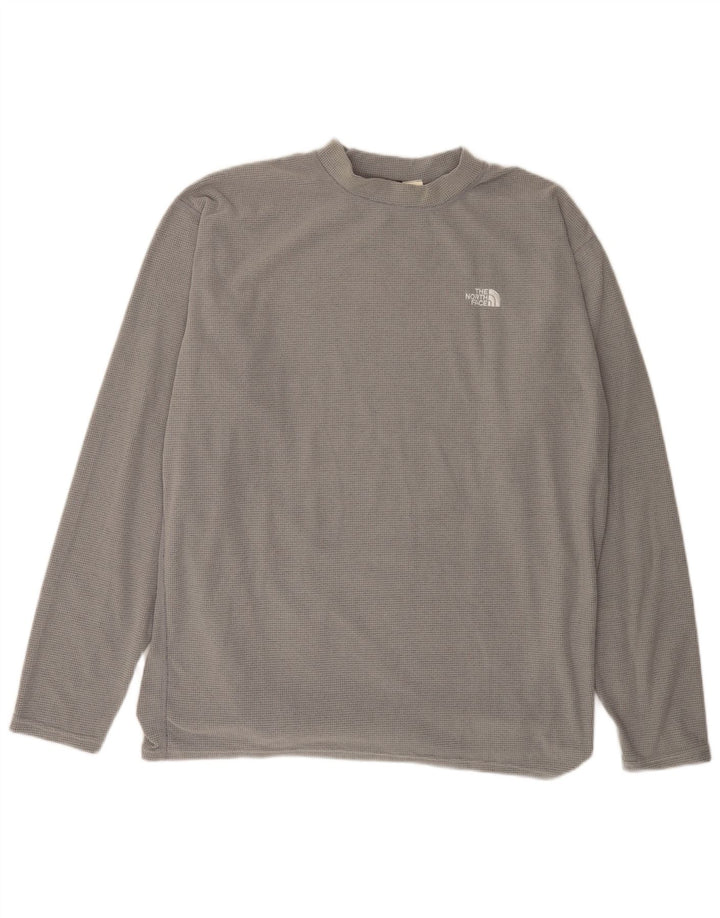 The North Face Top pentru bărbați cu mânecă lungă 2XL, poliester gri