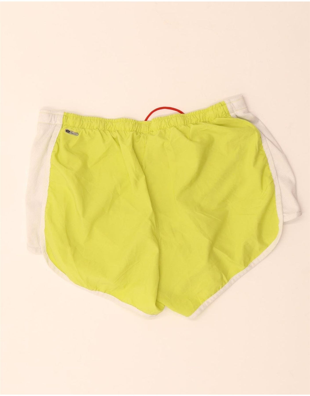 Pantaloni scurti sport PUMA pentru femei UK 14, mari, galben, poliester color bloc