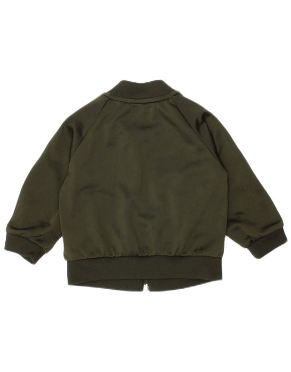 Jachetă de top ADIDAS pentru bebeluși, 3-6 luni, kaki, poliester