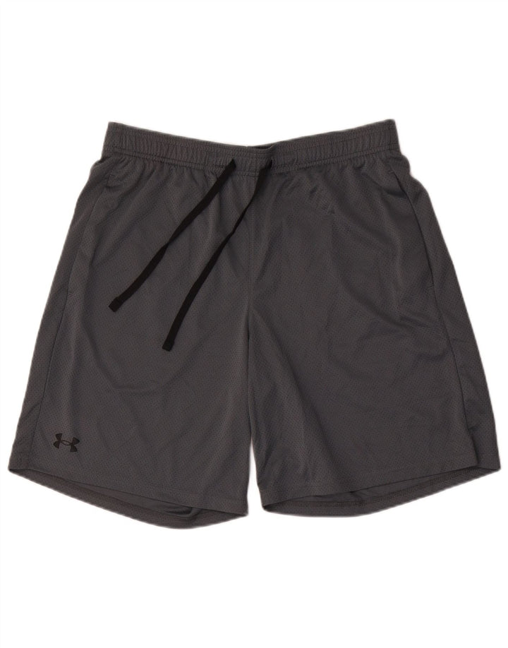 Pantaloni scurți sport Under Armour pentru bărbați, mari, gri din poliester