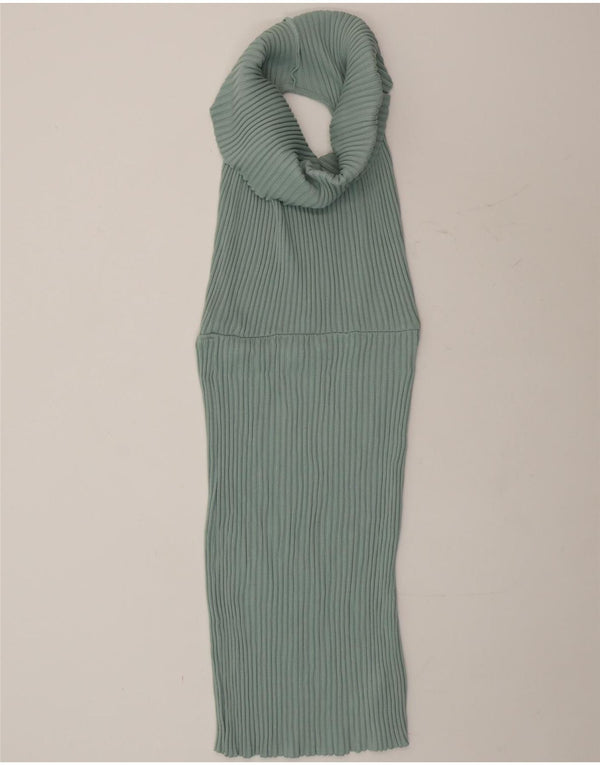 Rochie bodycon fără mâneci pentru femei Zara UK 14 mare bumbac verde