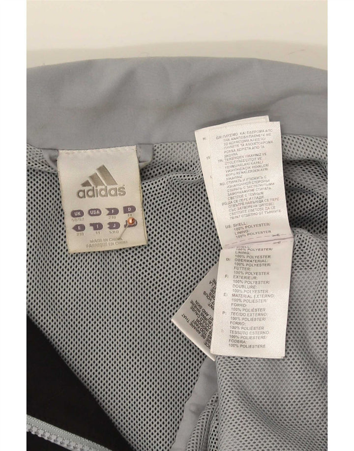 Jachetă de trening pentru bărbați Adidas UK 50/52 2XL Negru Poliester color bloc