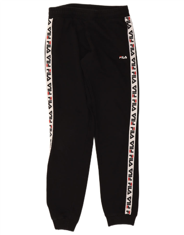 Pantaloni de trening cu grafică Fila pentru bărbați Pantaloni de jogging Medium Black Colorblock