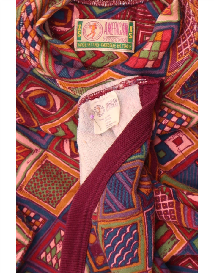 Pulover pentru damă American System UK 6 XS Patchwork multicolor