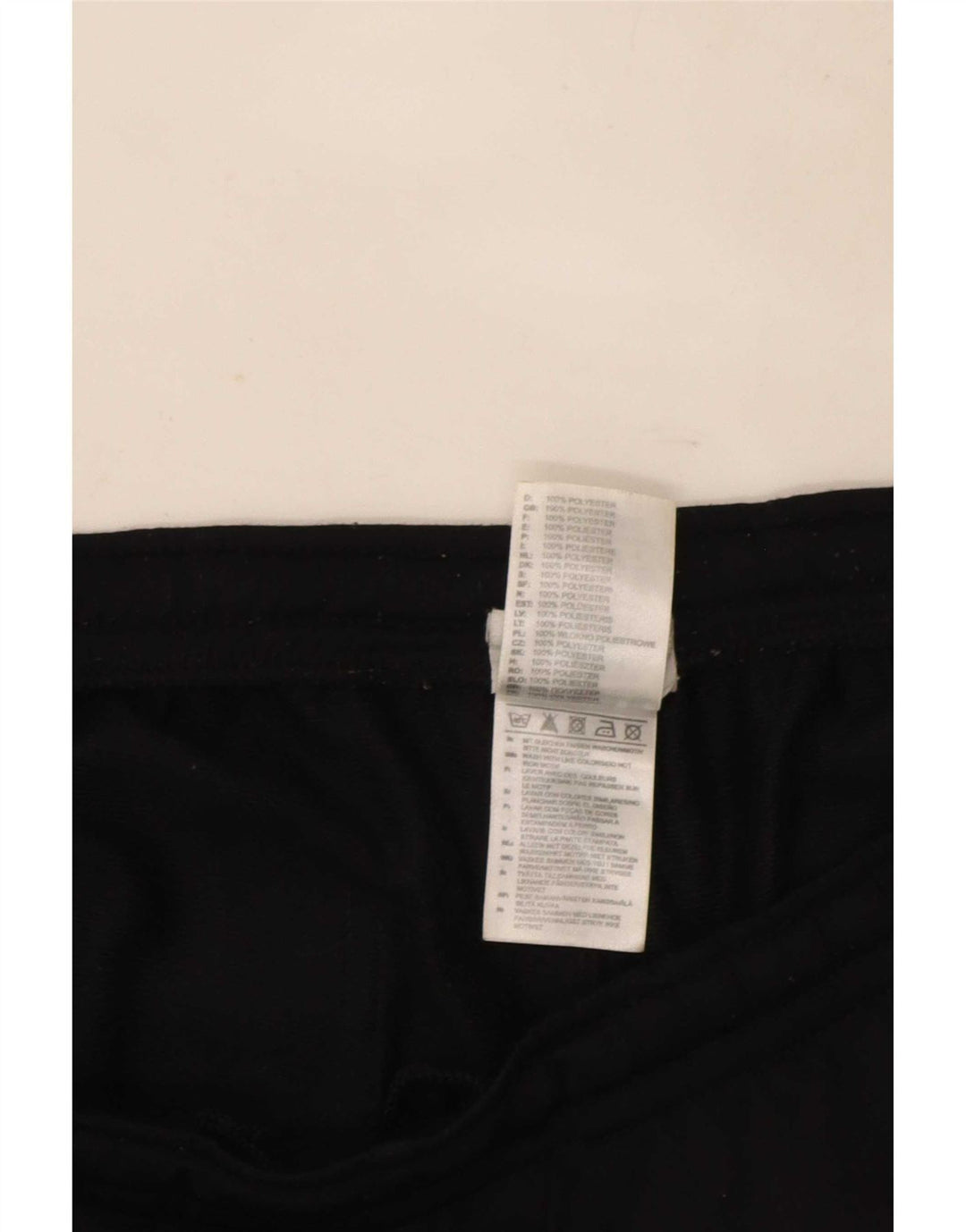 Pantaloni de trening pentru bărbați Adidas Pantaloni de jogging UK 38/40 Poliester mediu negru