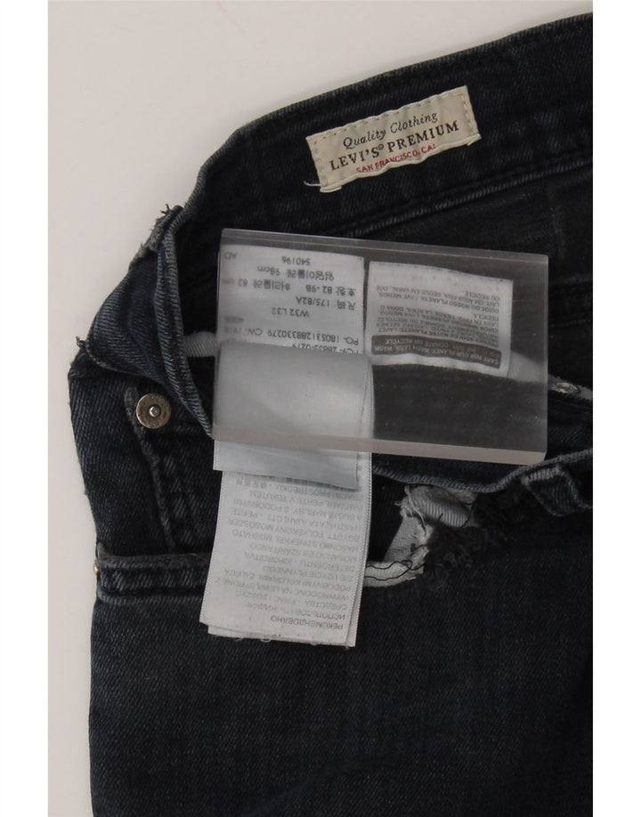 Blugi skinny pentru bărbați LEVI'S W32 L32 Bumbac albastru
