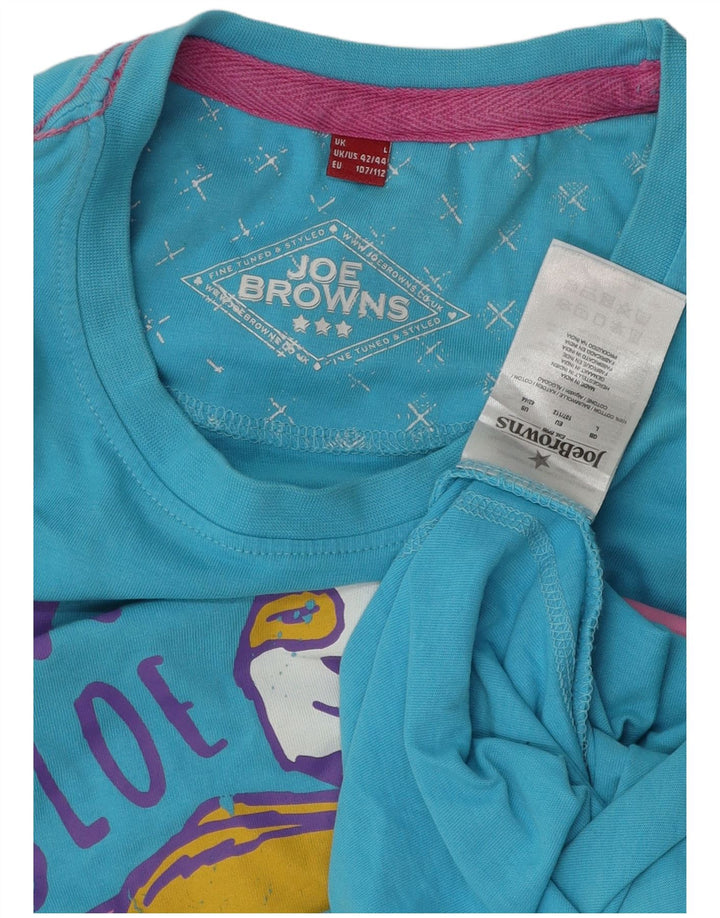 Tricou grafic pentru bărbați JOE BROWNS Top mare, albastru, bumbac