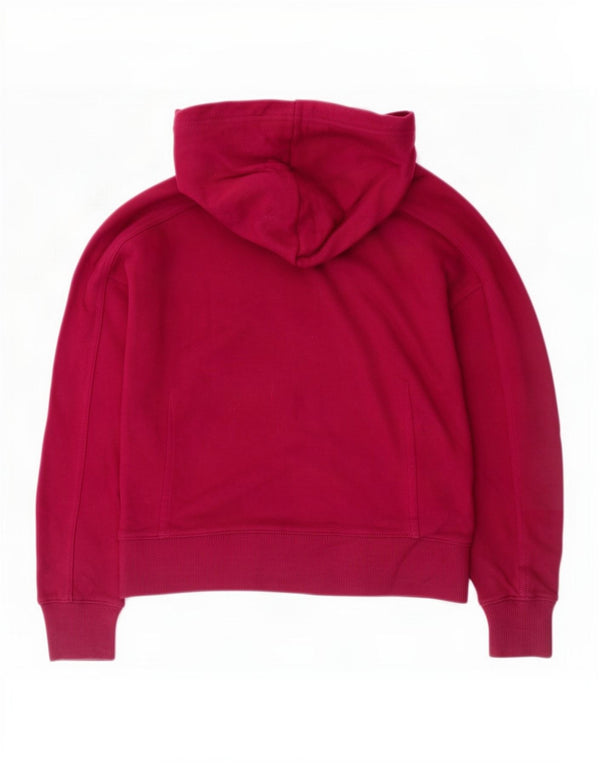 Calvin Klein Jeans Pulover supradimensionat pentru femei, UK 6 XS, bumbac roz