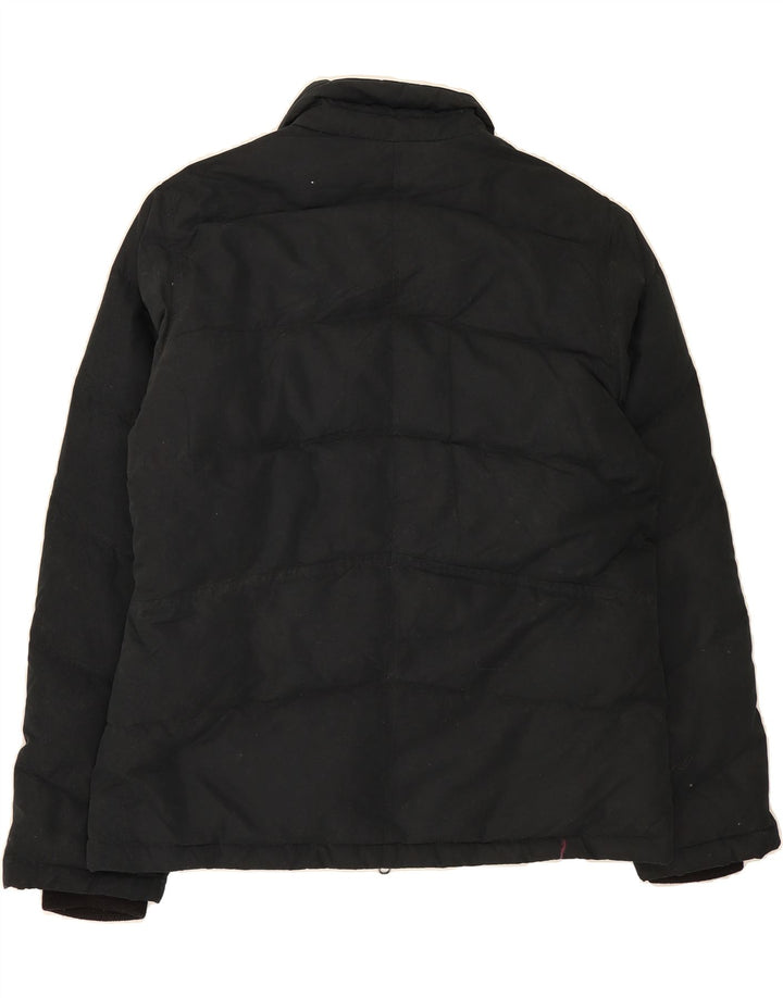 EDDIE BAUER Womens Padded Jacket UK 14 Medium Black Polyester Vintage Eddie Bauer and Second-Hand Eddie Bauer from Messina Hembry 