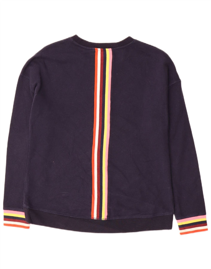 Pulover Boden pentru femei UK 14 Medium bleumarin, bumbac cu dungi