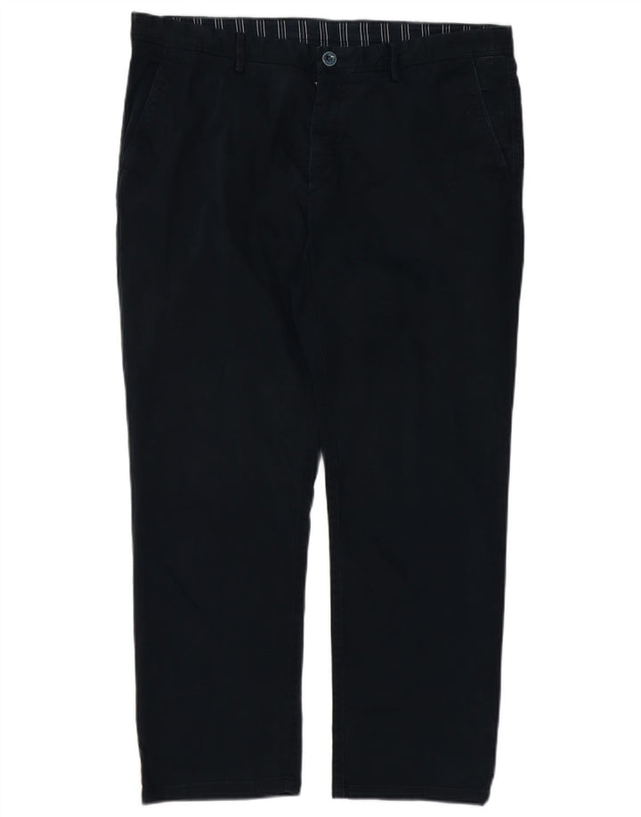 MASSIMO DUTTI Pantaloni chino drepți pentru bărbați EU 46 XL W36 L27 bleumarin