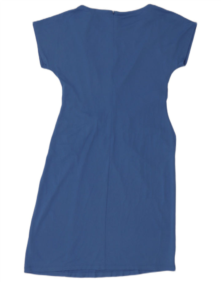 Rochie teacă pentru femei Ralph Lauren US 10, mare, albastru, poliester