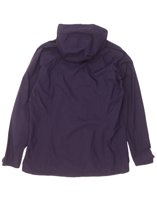 Jachetă de ploaie cu glugă pentru femei Berghaus UK 16, mare, violet, poliamidă
