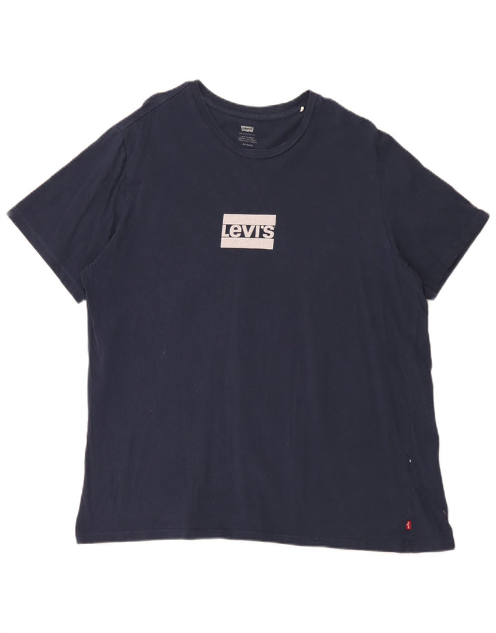 Tricou grafic pentru bărbați Levi's Top XL Bleumarin