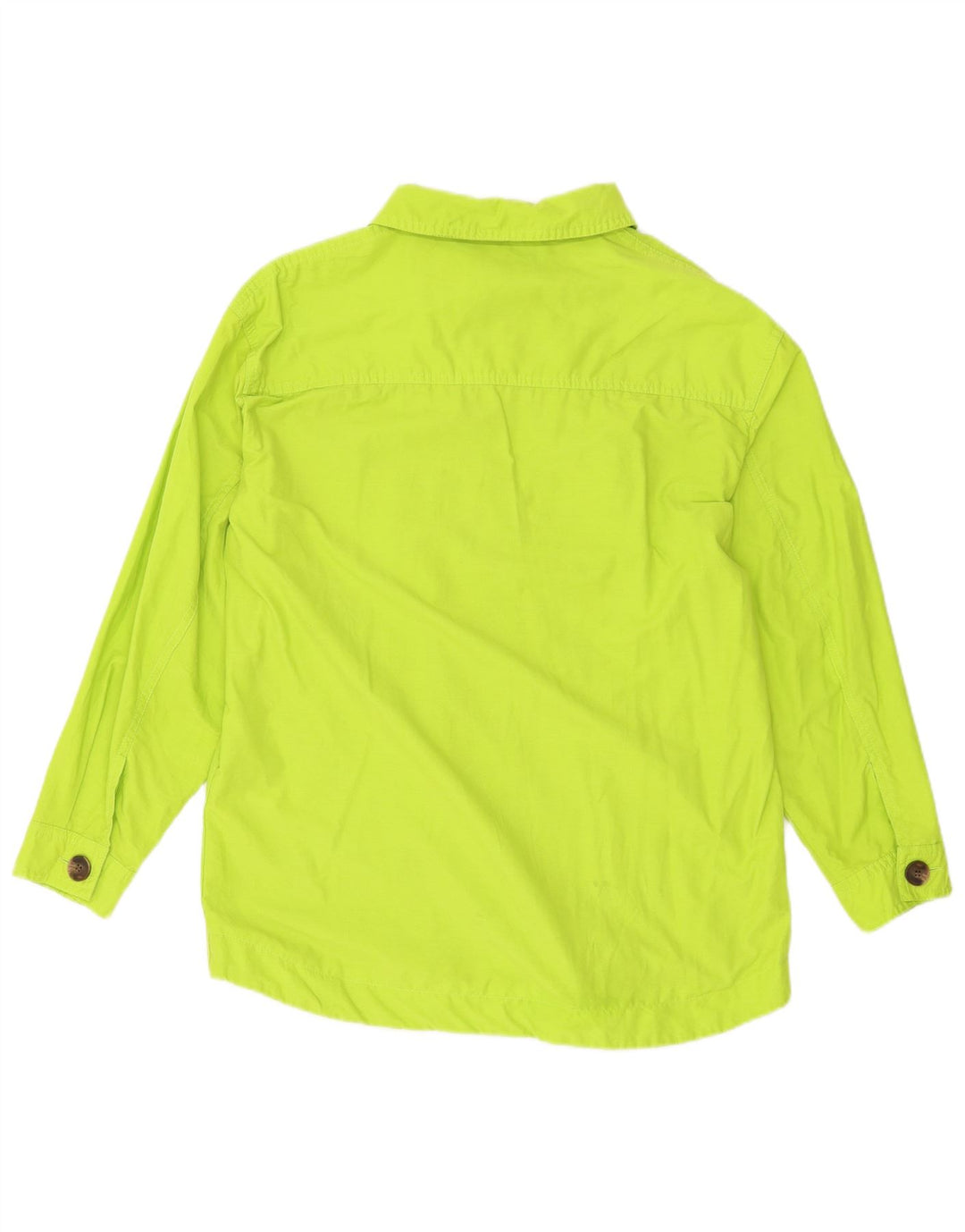 Jachetă supradimensionată pentru femei Topshop UK 8, bumbac verde mic
