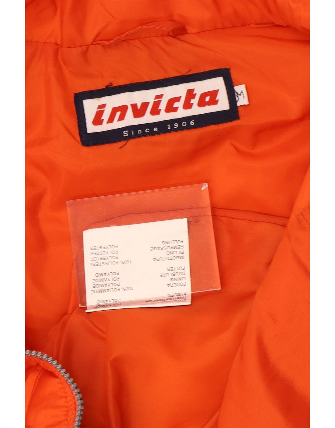 INVICTA Gilet matlasat pentru barbati UK 38 Medium Orange