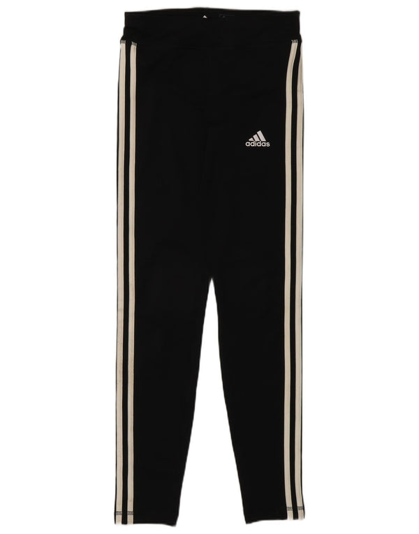 Leggings Aeroready pentru fete Adidas 13-14 ani poliester negru