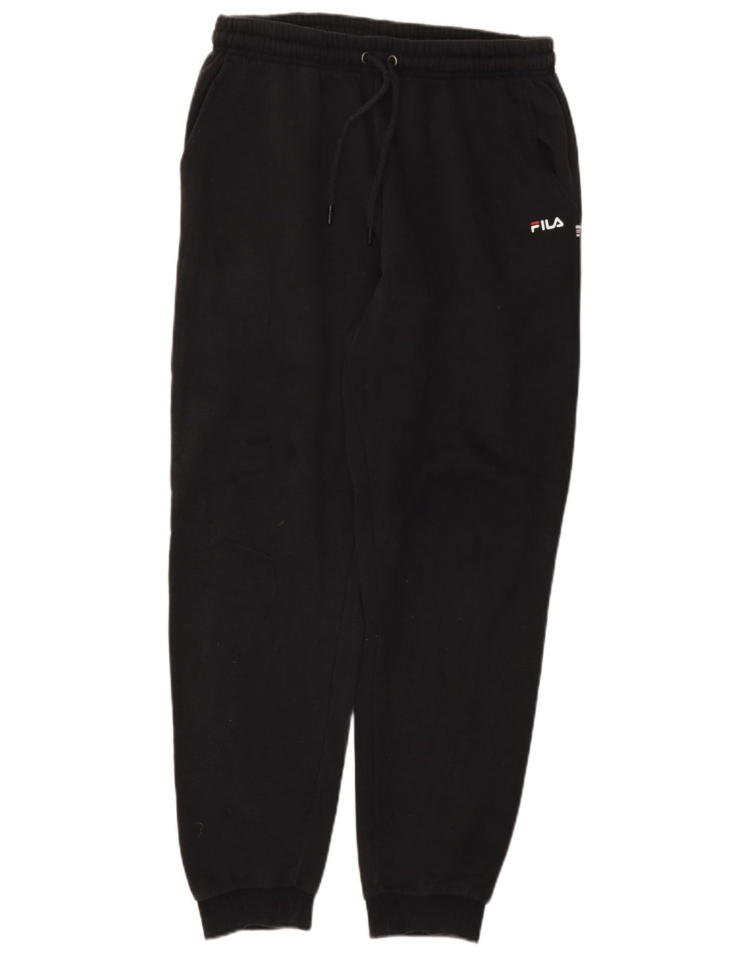 Pantaloni de trening Fila pentru bărbați Joggeri mari, negru, bumbac