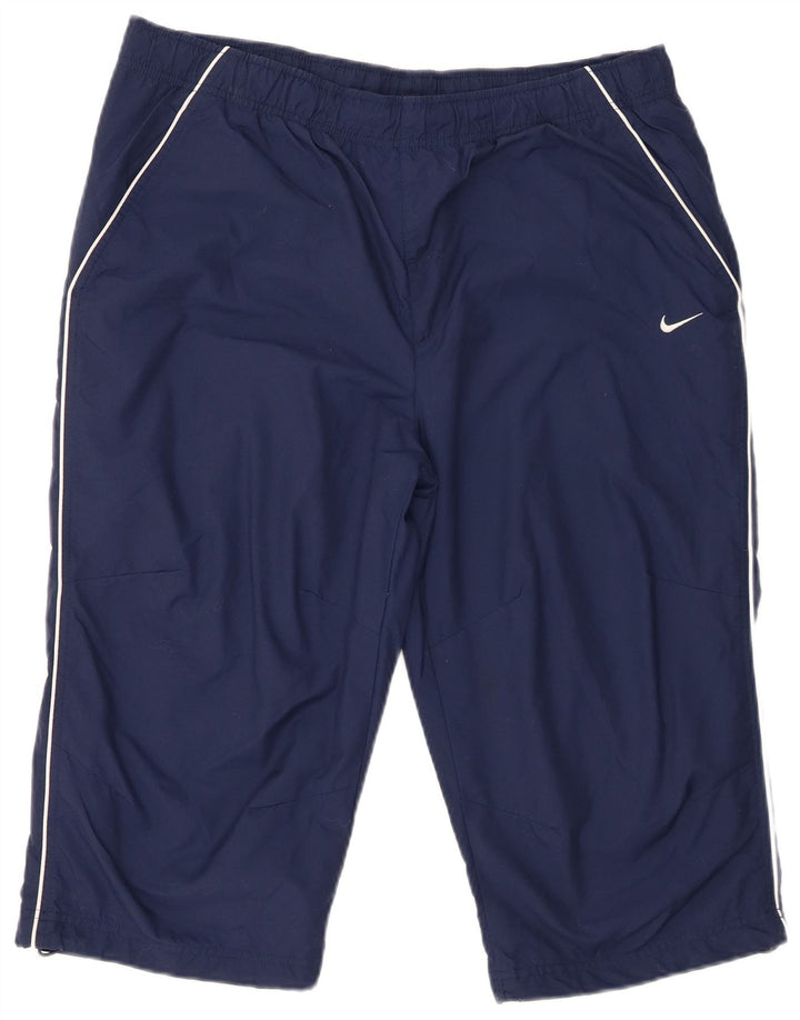 Pantaloni scurți sport Nike pentru bărbați, nailon mari bleumarin
