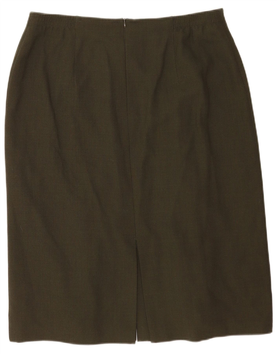 Fusta dreaptă pentru femei ARA UK 18 XL W34 Kaki Poliester
