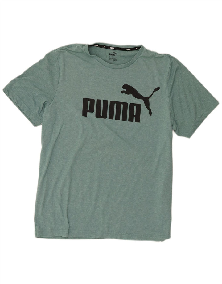 Tricou grafic Puma pentru bărbați Top mare poliester cu pături verzi