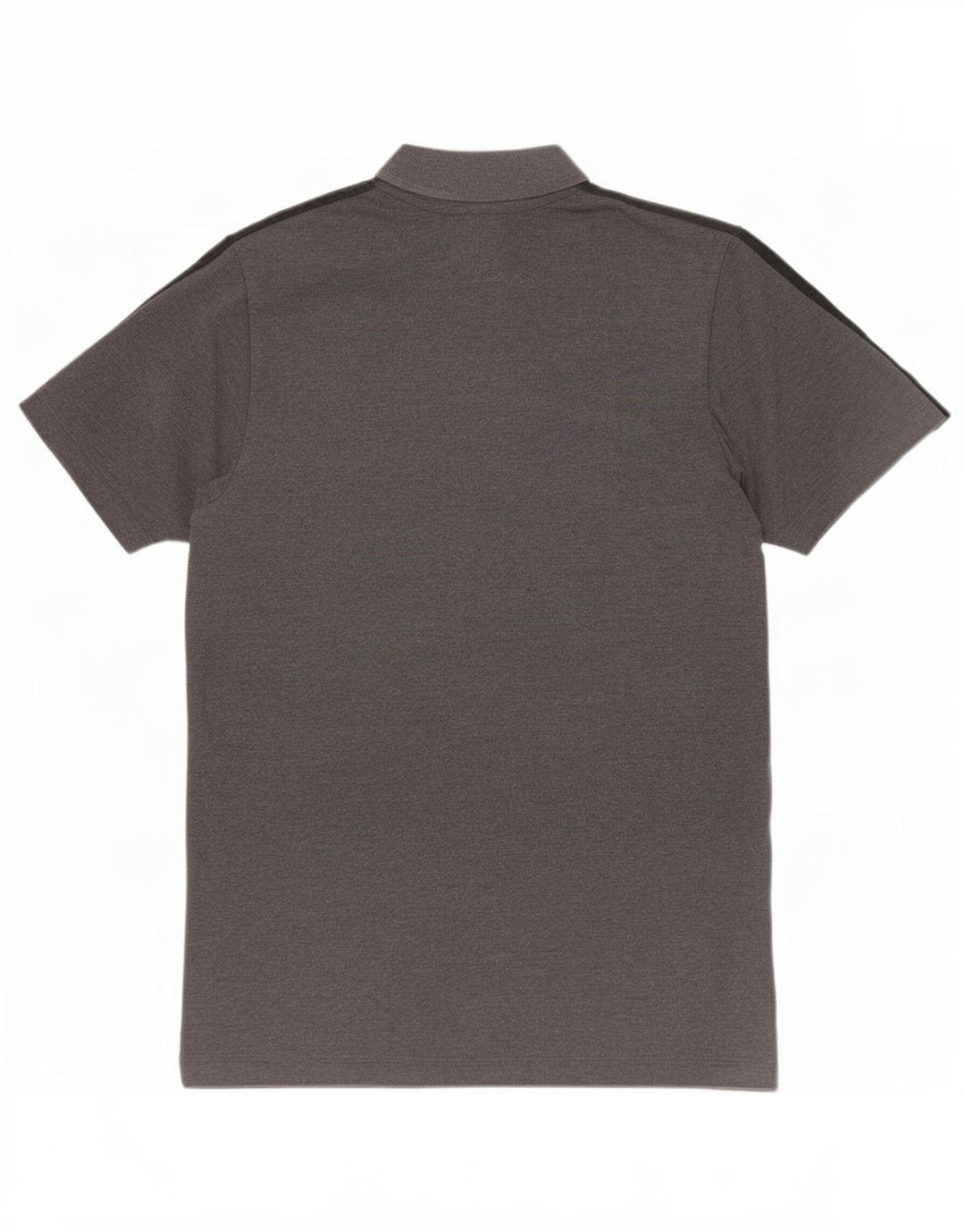 Tricou polo Adidas Climalite pentru bărbați, bumbac gri mediu