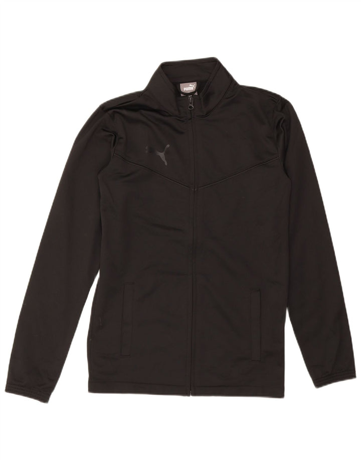 PUMA Mens Tracksuit Top Jacket XS Black Polyester