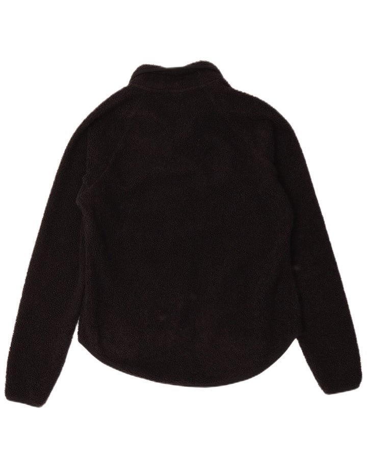 Jachetă din lână vintage pentru femei UK 14 Medium Bleumarin