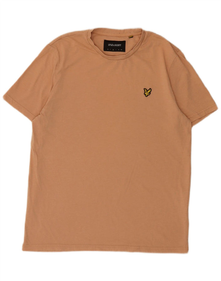 Tricou pentru bărbați Lyle & Scott Top Mediu Roz Poliester