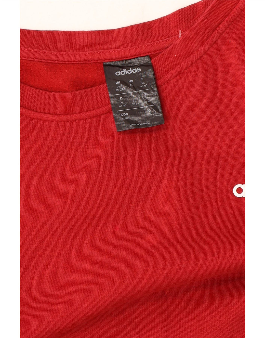 Pulover pentru damă ADIDAS UK 20/22 XL Roșu