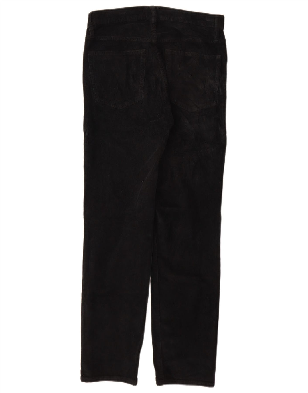 Pantaloni subțiri din catifea pentru femei J. CREW L27 L27 bumbac negru