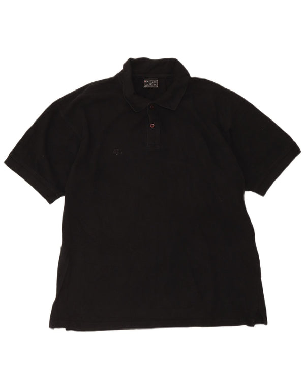 Tricou polo pentru bărbați Champion XL, negru