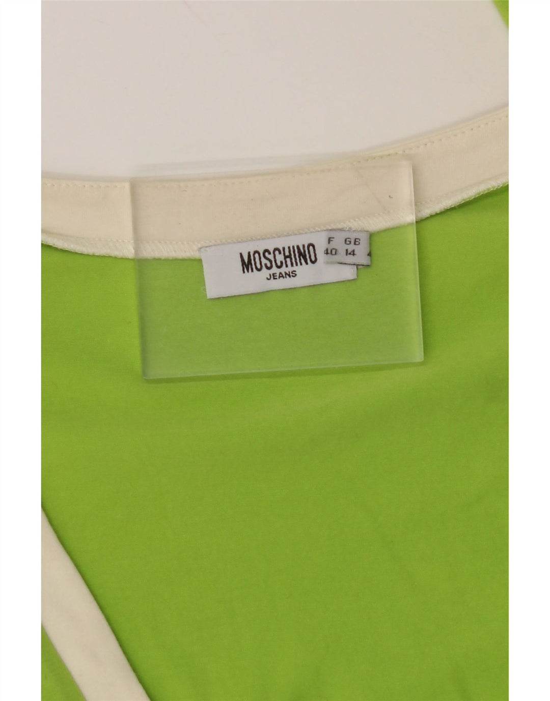 Top cardigan pentru femei MOSCHINO UK 14 verde mediu