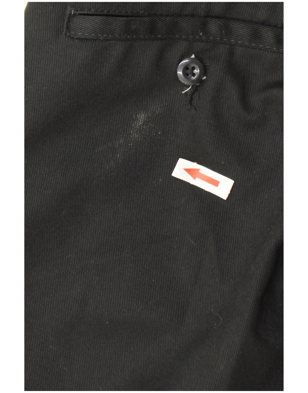 Pantaloni chino drepti pentru femei Dickies L26 L28 Poliester negru