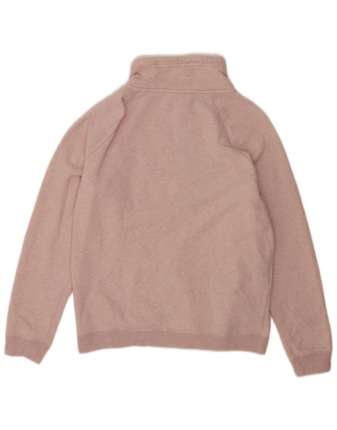 Pulover Nike pentru femei, supradimensionat, cu fermoar, cu gât, UK 14 Medium Pink Flecked