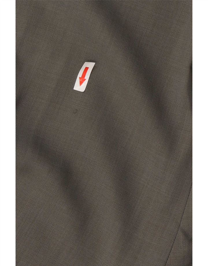 Marks & Spencer Pantaloni de costum pentru bărbați St. Michael Pegged W34 L31 Lână gri