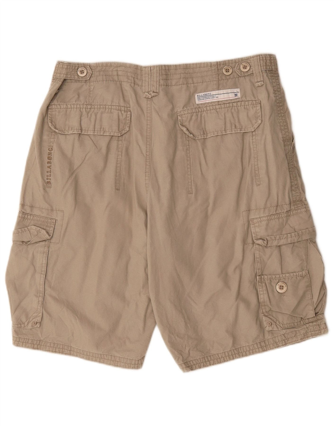 Pantaloni scurți cargo pentru bărbați Billabong W34, bumbac mare, bej