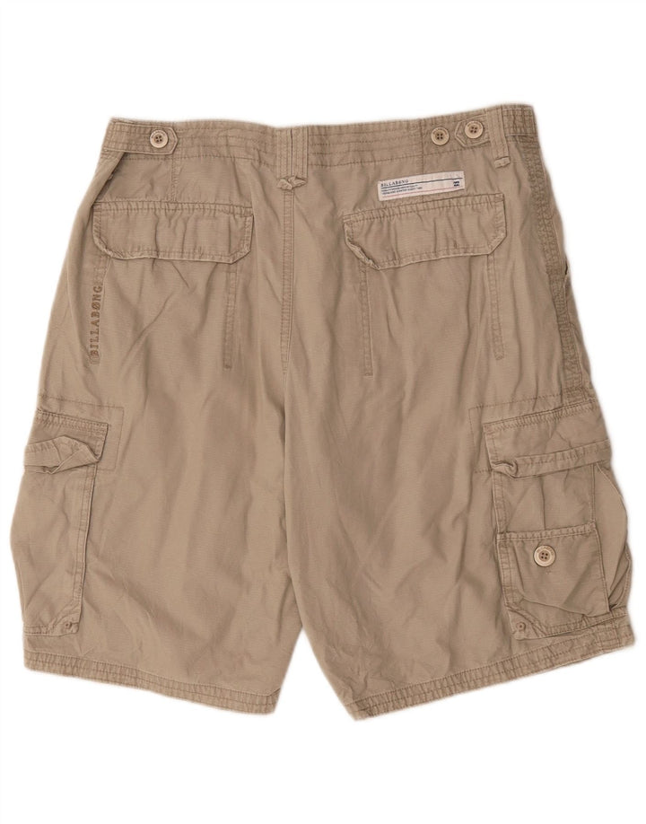 Pantaloni scurți cargo pentru bărbați Billabong W34, bumbac mare, bej