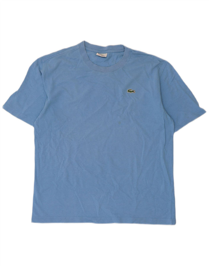 Tricou Lacoste Bărbați Top Marimea 4 Bumbac Albastru Mediu