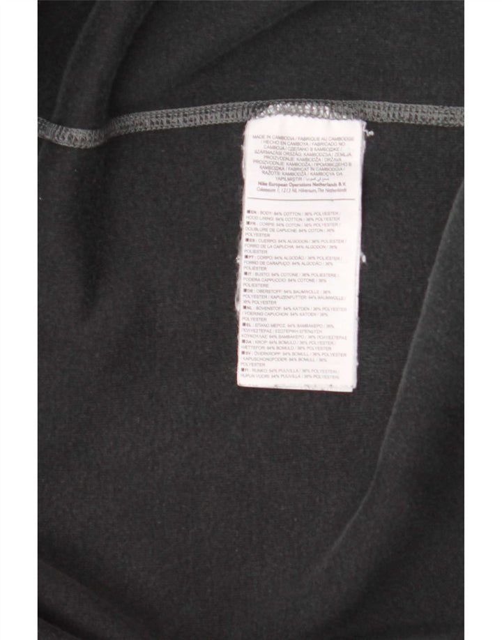 Pulover Nike pentru bărbați, cu fermoar, din bumbac mare, gri pete