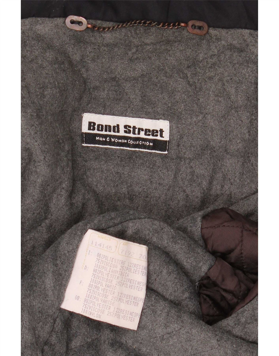 Blancă pentru bărbați Bond Street IT 52 XL Poliester bleumarin