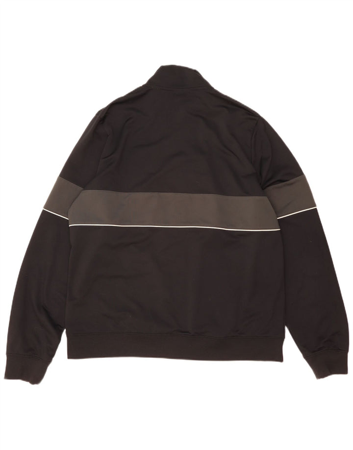 Jachetă de trening pentru bărbați Nike XL, poliester color bloc negru