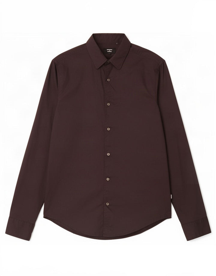 Cămașă pentru bărbați Superdry, bumbac negru mic
