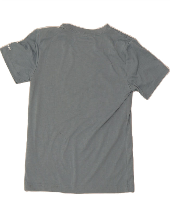 CONVERSE Boys Graphic T-Shirt Top 10-11 Years Medium Grey Polyester Vintage Converse and Second-Hand Converse from Messina Hembry 